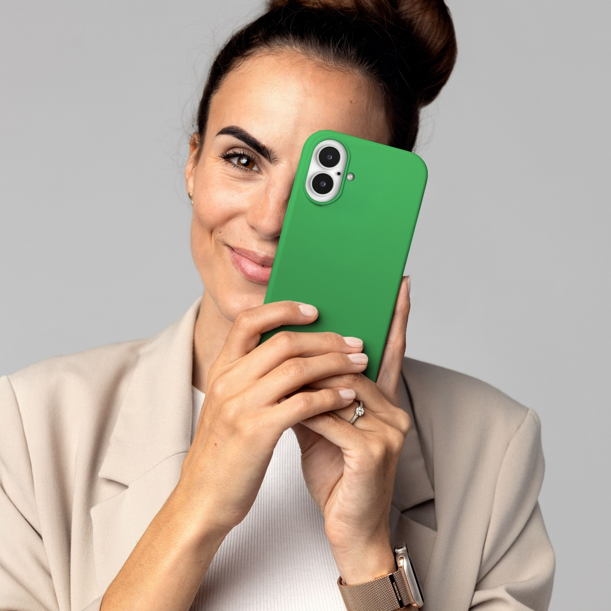 Vonmählen Soft Silicone Case for iPhone 16 Green Haven, Ansicht 3