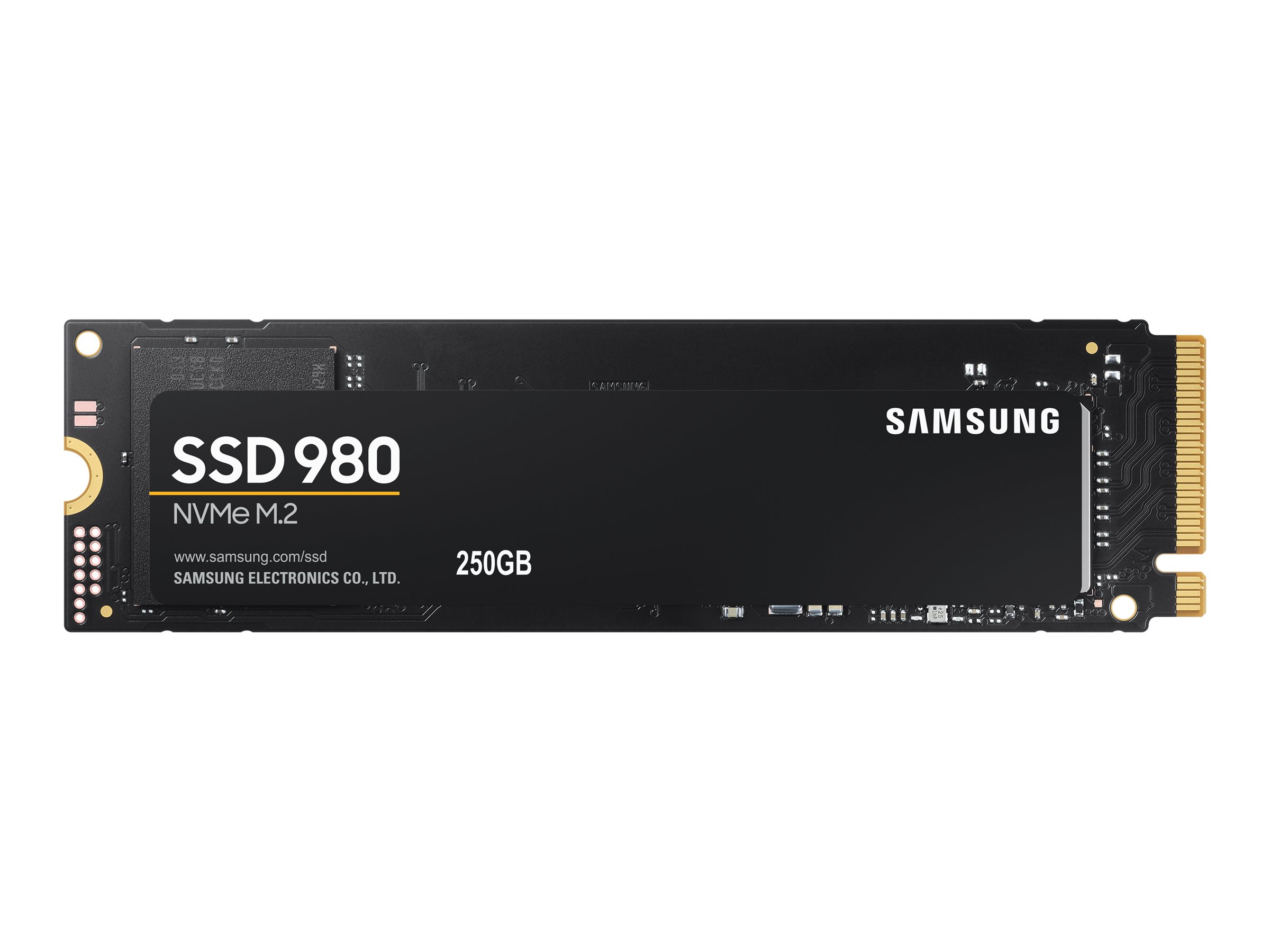 Samsung 980 MZ-V8V250BW - 250 GB SSD - intern - M.2 2280 - PCI Express 3.0 x4 (NVMe)