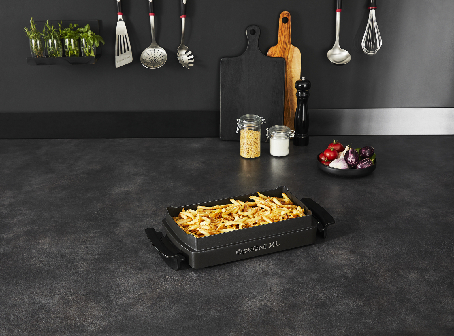 TEFAL XA727810 - Backblech - für Grill - Schwarz, Ansicht 4