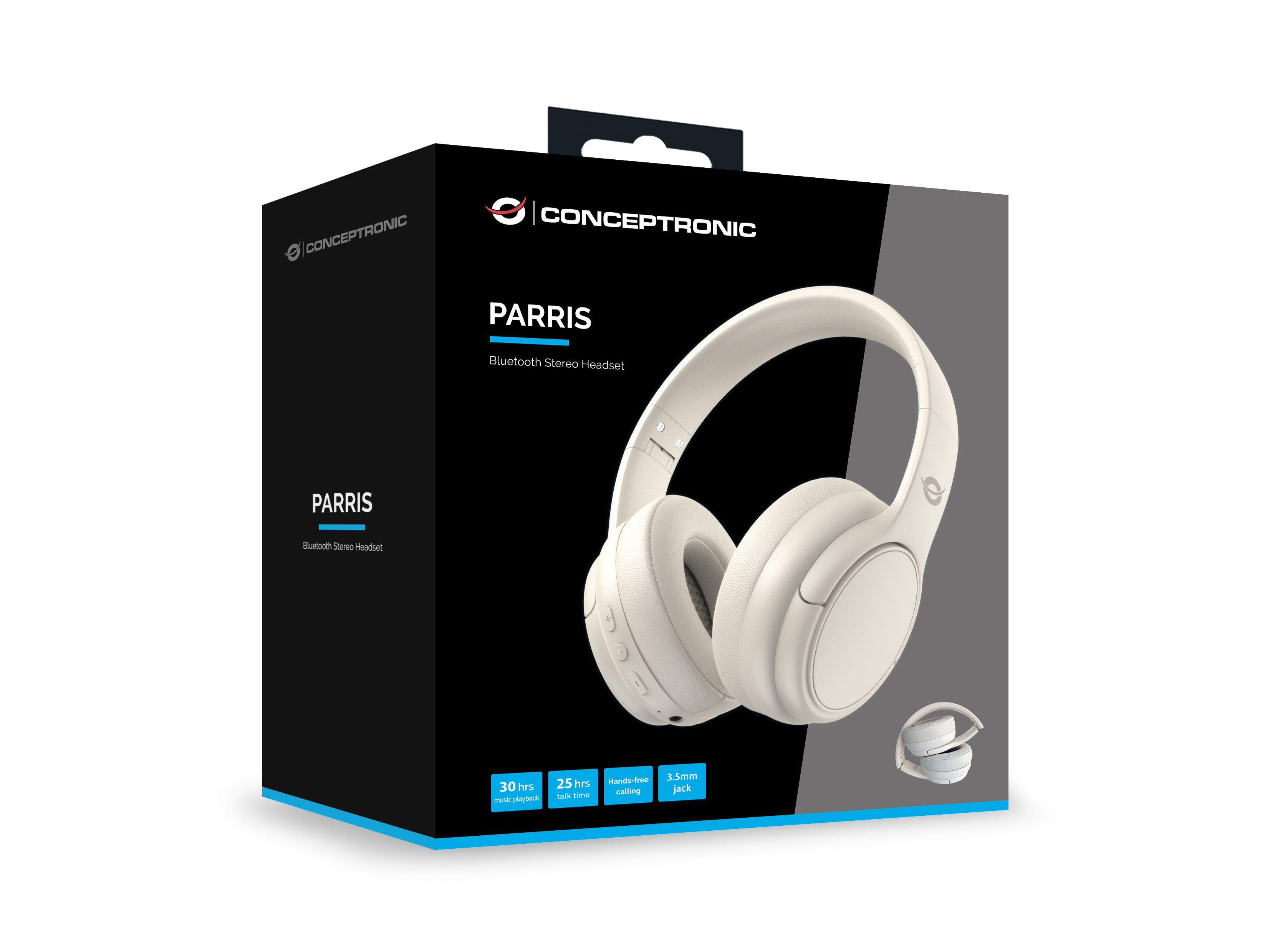 Conceptronic Headset Wireless Bluetooth 5.4 Dual-Device ws - Headset - 20 KHz, Ansicht 4