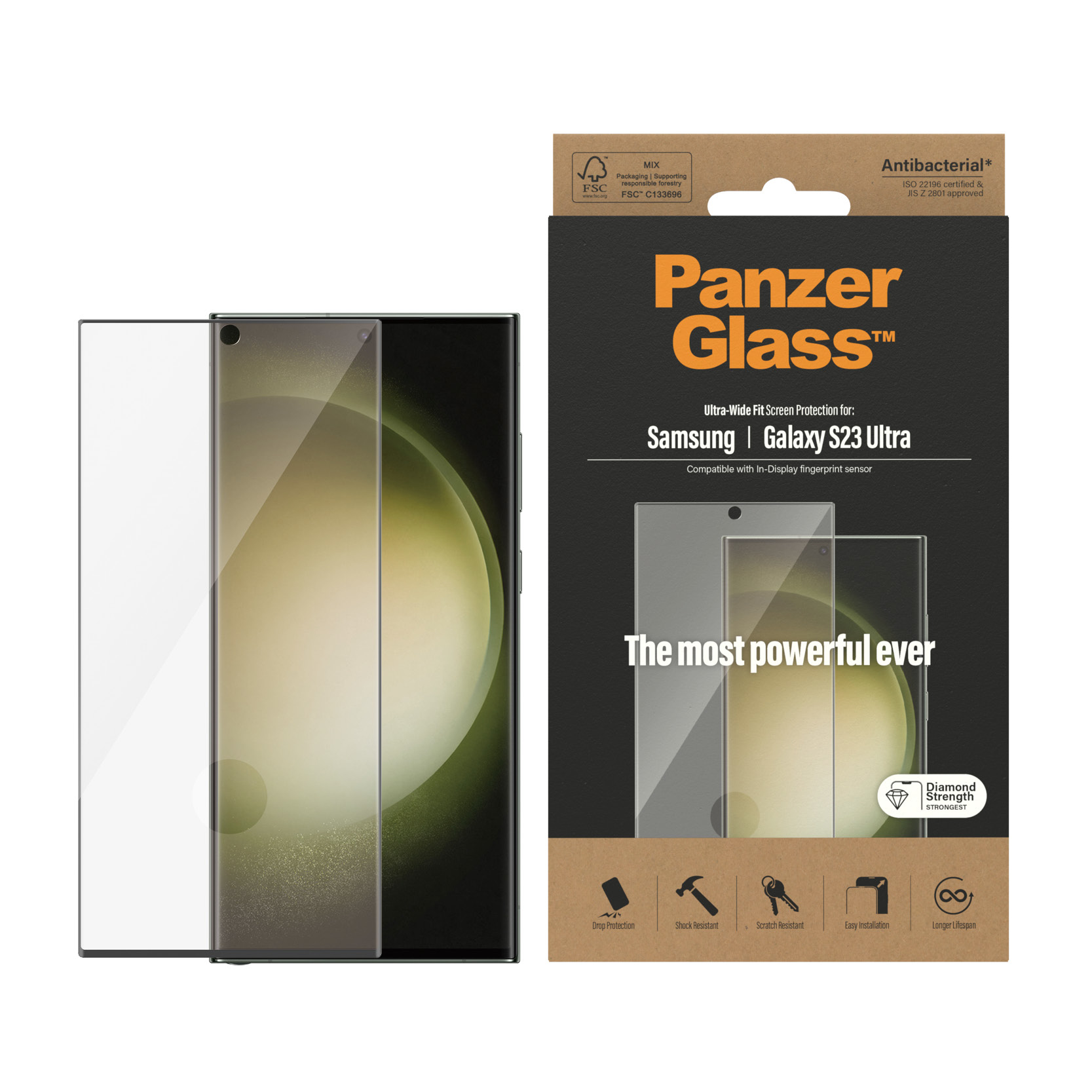 PanzerGlass Bildschirmschutz für Handy - Glas, Ansicht 4
