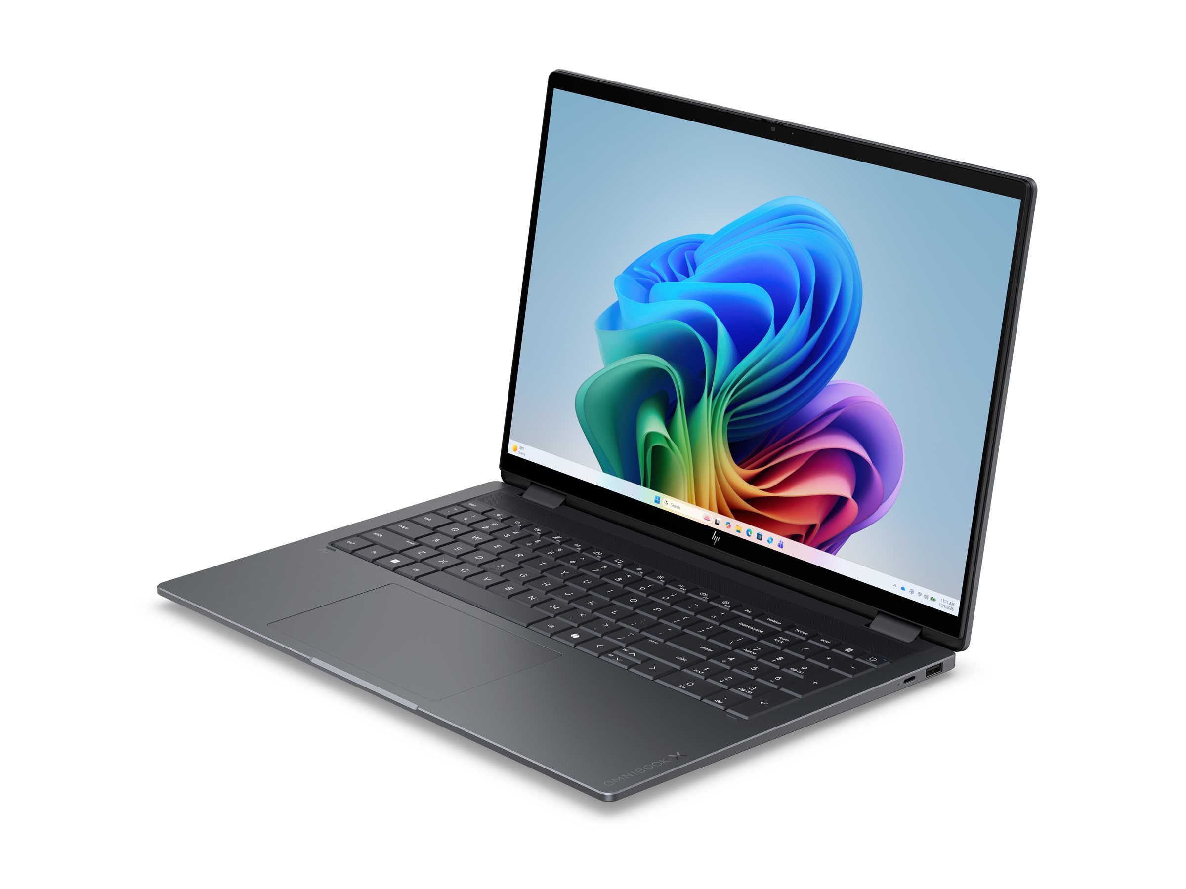 HP OmniBook X Flip Next Gen Laptop 16-cb0471ng - Flip-Design - Intel Core Ultra 7 355 / 2.3 GHz - Win 11 Home - Intel Graphics - 32 GB RAM - 1 TB SSD NVMe - 40.6 cm (16")