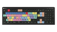 Logickeyboard LKB-PPROCC-A2PC-FR - Kabelgebunden - USB - Scherenschalter - AZERTY - LED - Schwarz