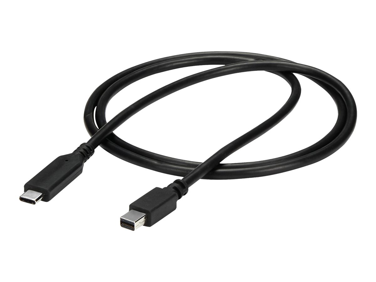 StarTech.com StarTech 1m / 3.3ft USB-C to Mini DisplayPort Cable - 4K 60Hz - Black - USB 3.1 Type C to mDP Adapter (CDP2MDPMM1MB)