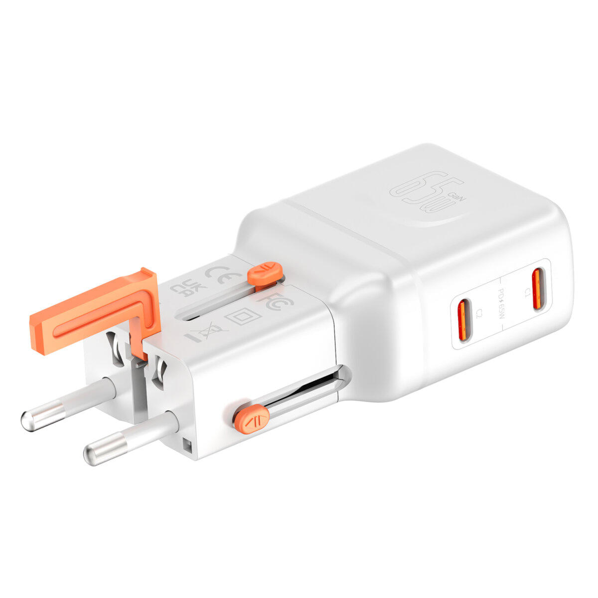 4smarts Weltreiseadapter Nomad Pocket weiß, Ansicht 2