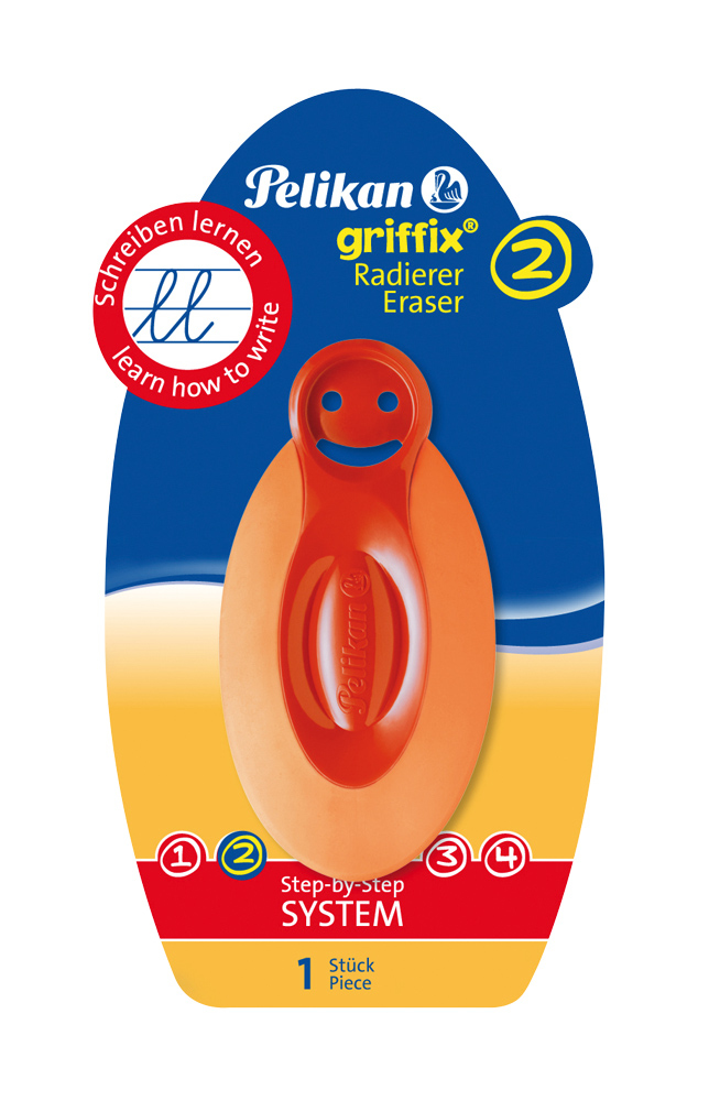 Pelikan | Radierer Griffix orange blister R1 O/B in 10er Fsc