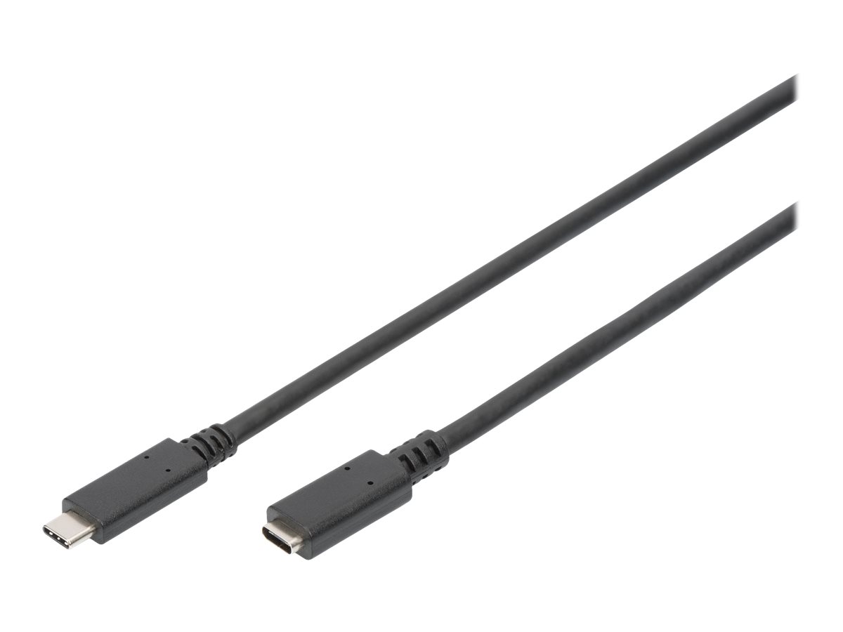 DIGITUS USB Type-C Verlängerungskabel, Type-C - C