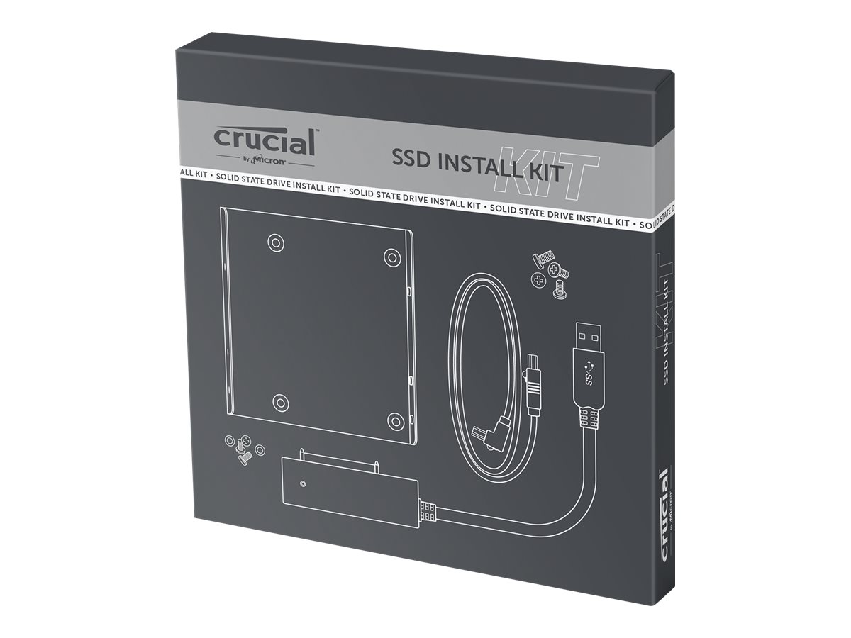 Crucial SSD Install Kit - Laufwerksschachtadapter - 3,5" auf 2,5" (8.9 cm to 6.4 cm)