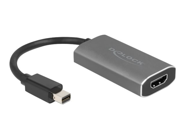 Delock Aktiver mini DisplayPort 1.4 zu HDMI Adapter 8K mit HDR Funktion