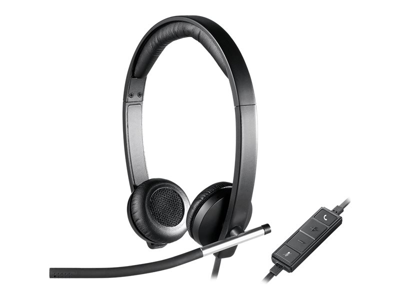 Logitech USB Headset Stereo H650e - Headset - On-Ear