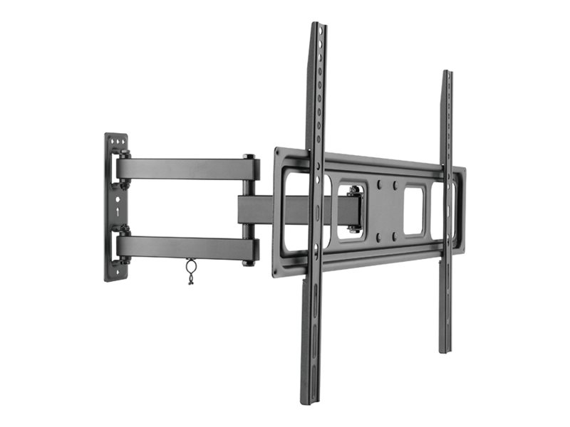 Equip Halterung - Voll beweglich - für LCD-Display / Curved LCD-Display - stainless steel - Schwarz - Bildschirmgröße: 94-177.8 cm (37"-70")