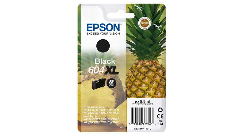 Epson 604XL - 8.9 ml - XL - Schwarz - original, Ansicht 2