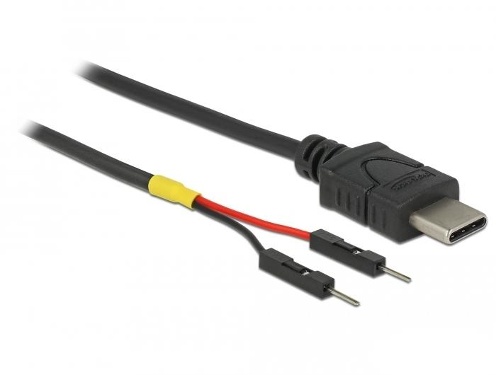 Delock USB- / Stromkabel - 24 pin USB-C (M), Ansicht 2