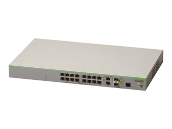 Allied Telesis CentreCOM FS980M18PS - Switch - L3 - managed - 16 x 10100 + 2 x Combo Gigabit SFP (Uplink)