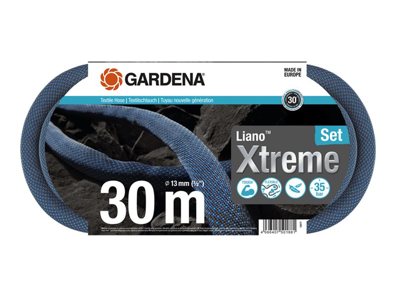 Gardena Liano Xtreme - Schlauch - mit Wasserstopp - 30 m von LumaTech