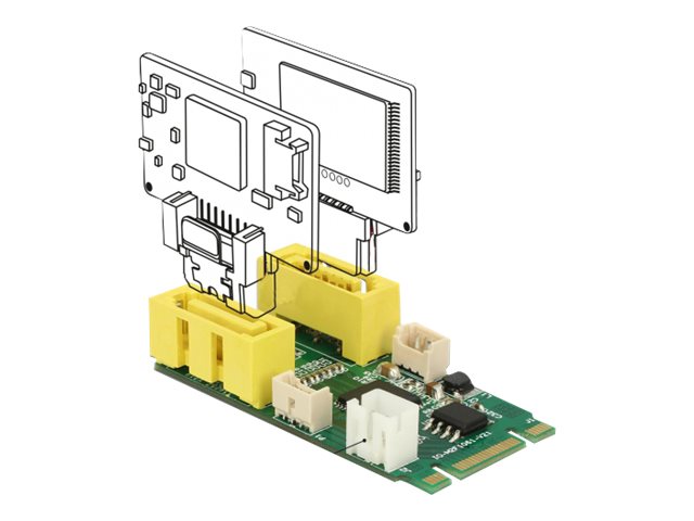 Delock - Speicher-Controller - SATA 6Gb/s - PCIe