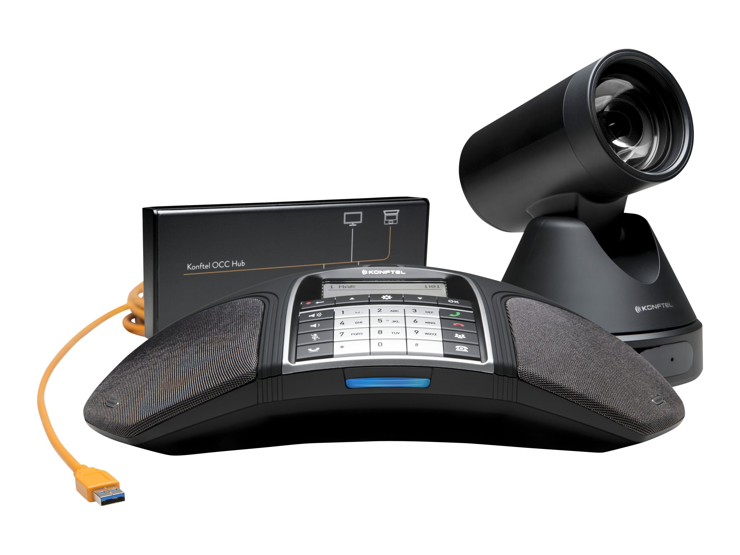Konftel C50300IPx Hybrid - Kit für Videokonferenzen (Freisprechgerät, camera, Hub)