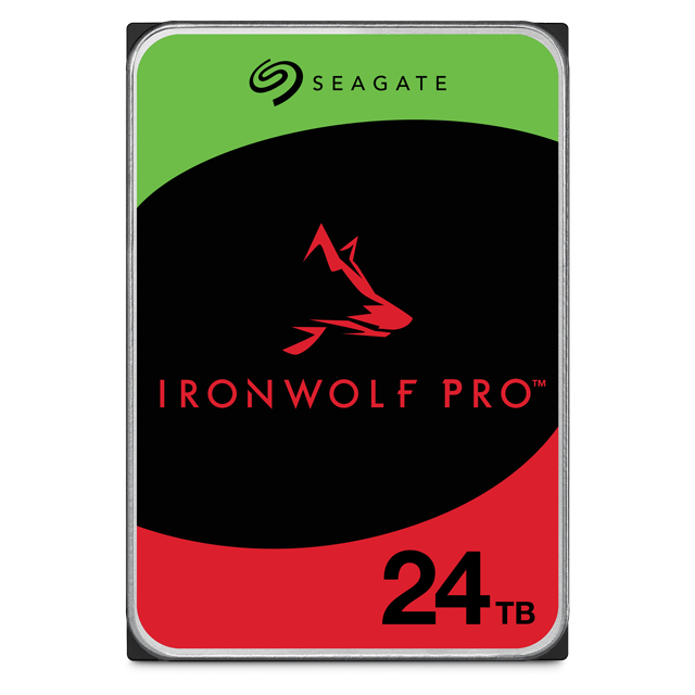 Seagate IronWolf Pro ST24000NT002 - Festplatte - 24 TB - intern - 3.5 (8.9 cm), Ansicht 2