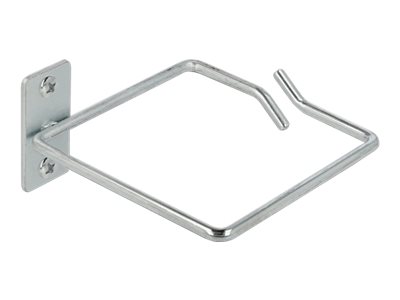 Delock Cable bracket 80 x 80 mm with laterally offset mounting plate metal