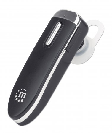IC Intracom Manhattan Single Ear Bluetooth Headset (Clearance Pricing), Omnidirectional Mic, Integrated Controls, Black, Ansicht 2