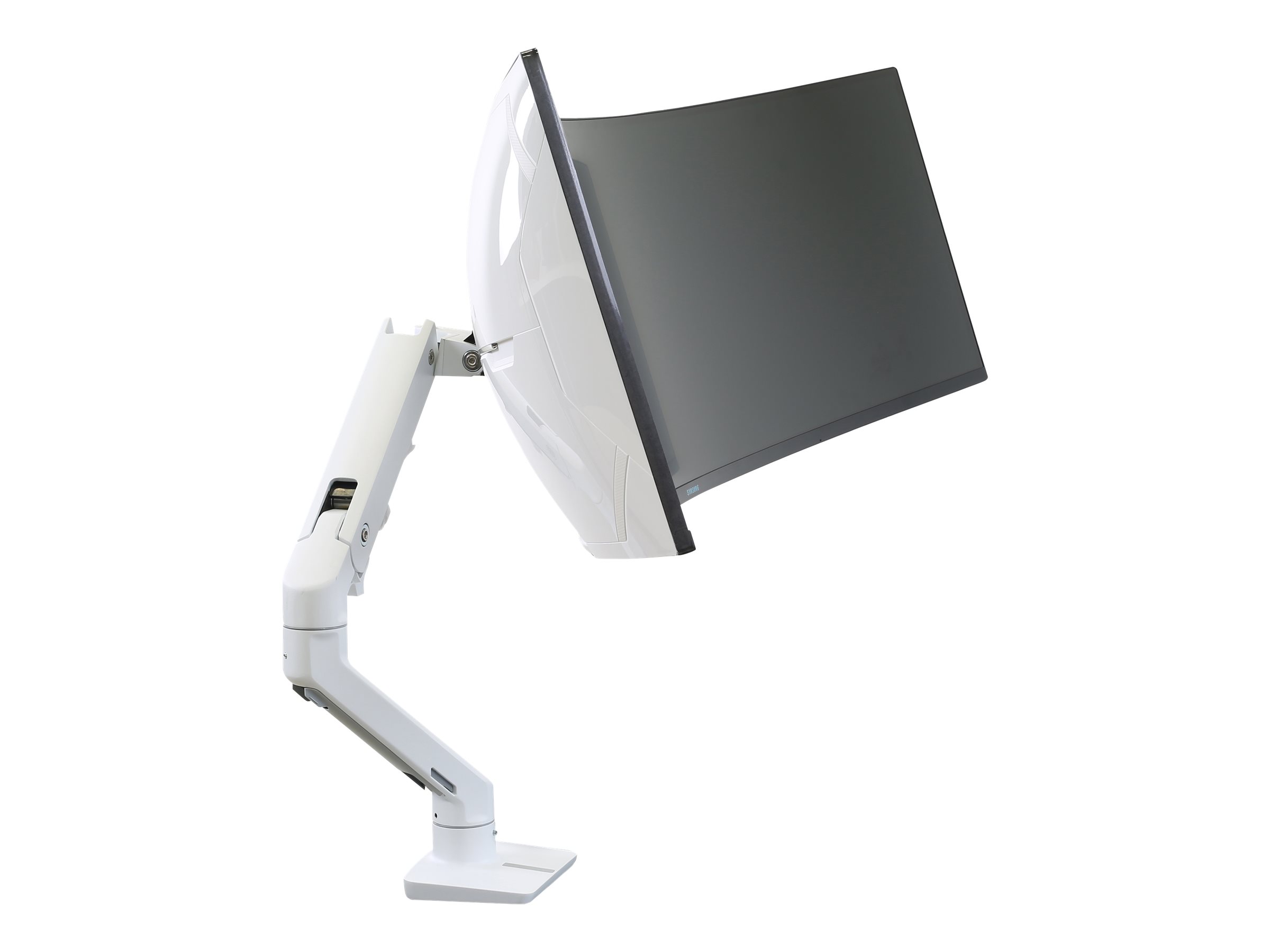 Ergotron HX - Montagekomponente (Pivot) - robust - für LCD-Display - weiß - Bildschirmgröße: up to 124.5 cm (up to 49), Ansicht 5