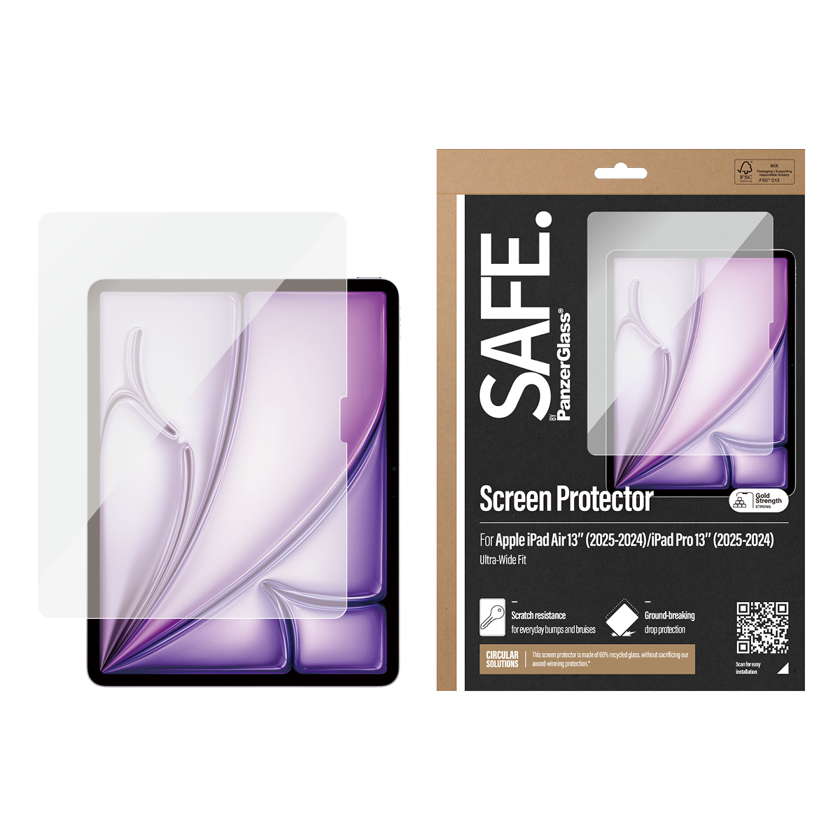 PanzerGlass SAFE Scrn iPad Pro 12.9 Inch 2024 UWF, Ansicht 4