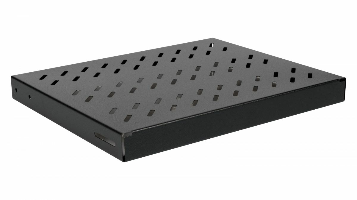 Equip EZVS-19-1-35-B - Rack - Regal - 350 mm tief - Schrankmontage - Schwarz - 1U - 48.3 cm (19), Ansicht 3
