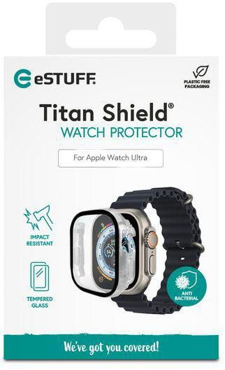 eSTUFF Titan Shield - Stoßstange für Smartwatch - Vollkörper - gehärtetes Glas (9H), Ansicht 3