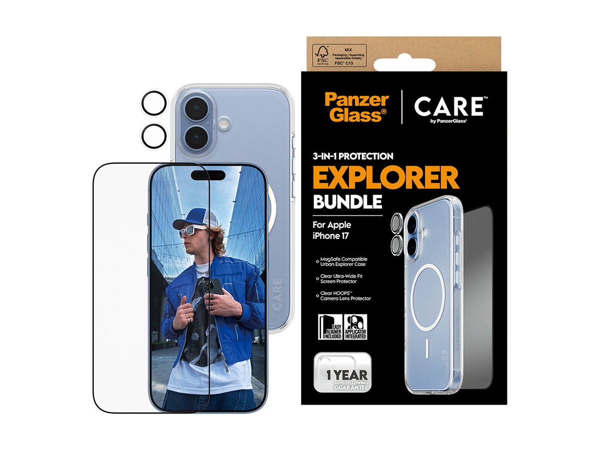 PanzerGlass CARE 3-in-1 Flagship Explorer Bundle iPhone 17, Ansicht 2