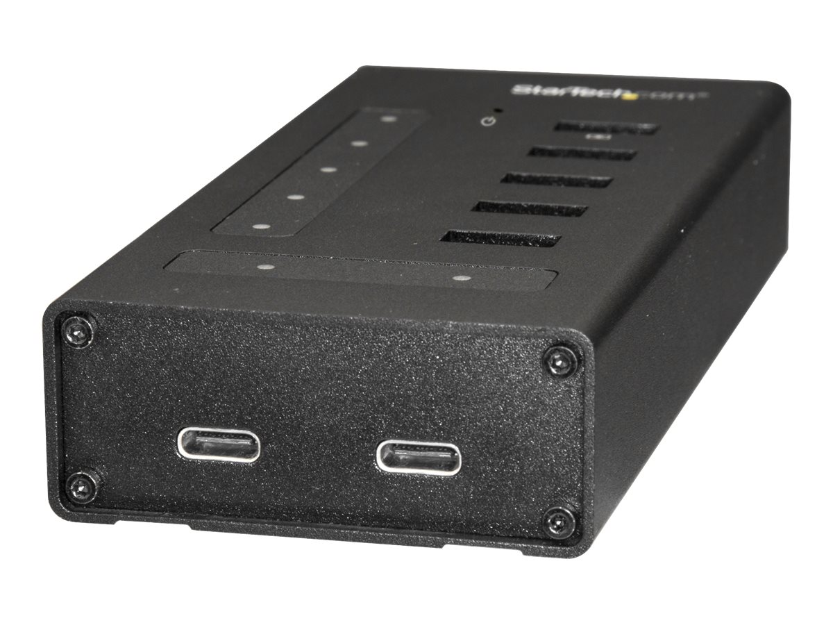 StarTech.com USB Hub 7 Port - Metall - USB-A zu 3x USB-C und 1x USB-C, Ansicht 3
