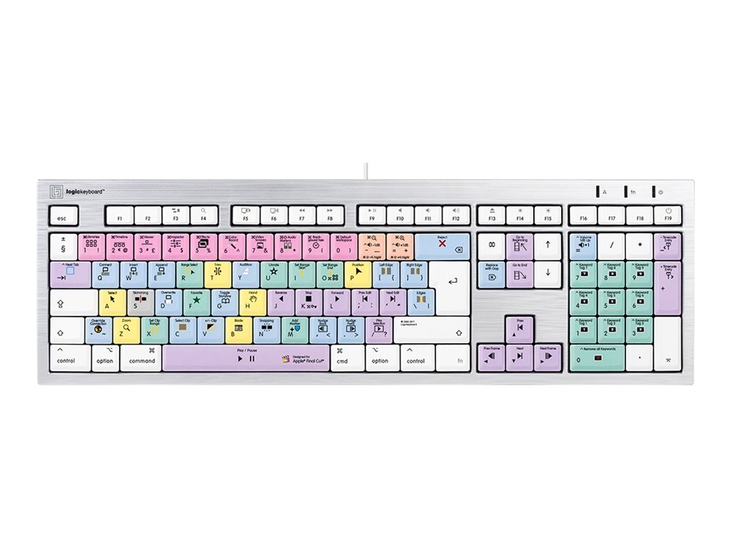 Logickeyboard Apple Final Cut Pro X ALBA slimline