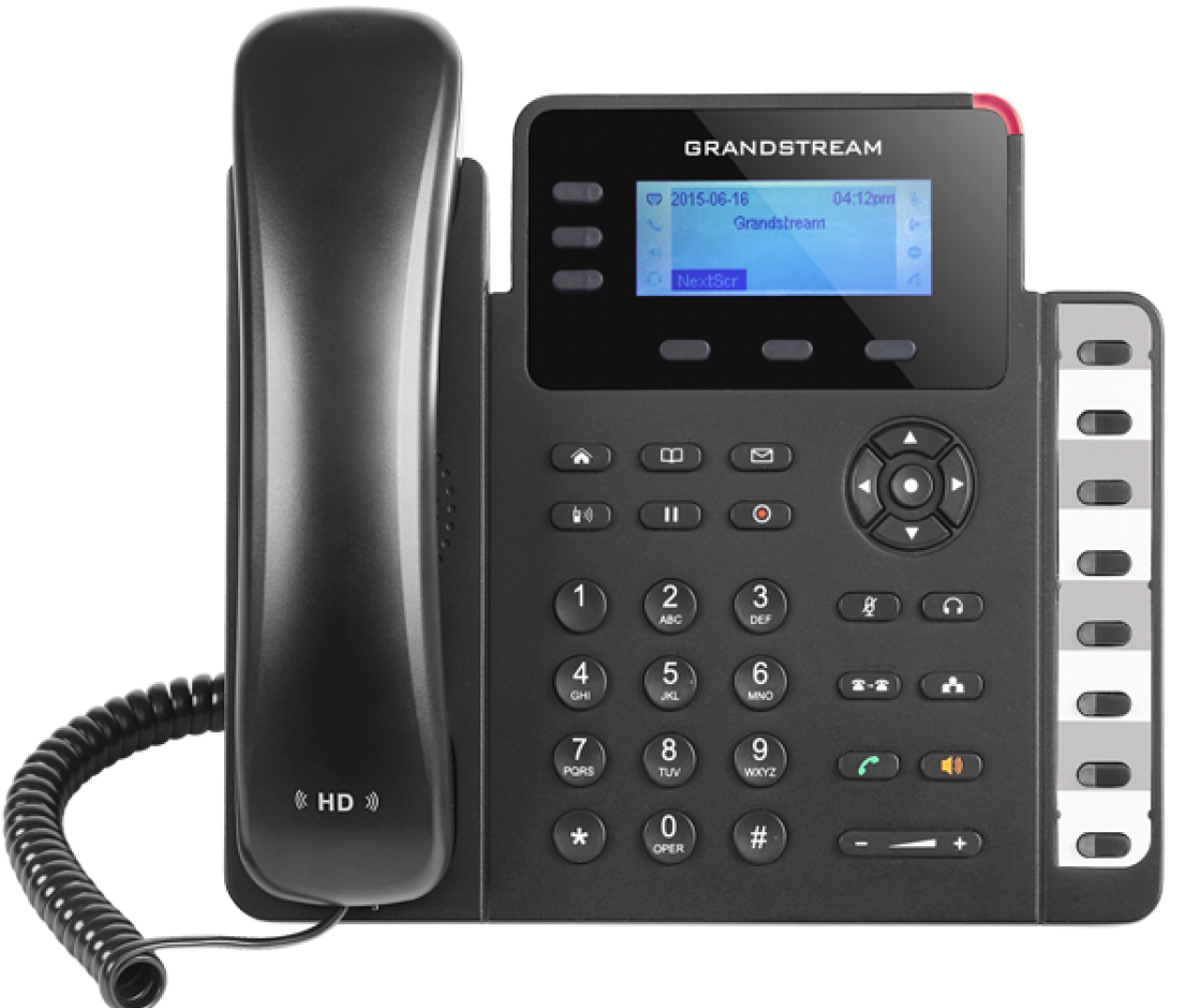Grandstream GXP1630 - VoIP-Telefon - vierweg Anruffunktion, Ansicht 3