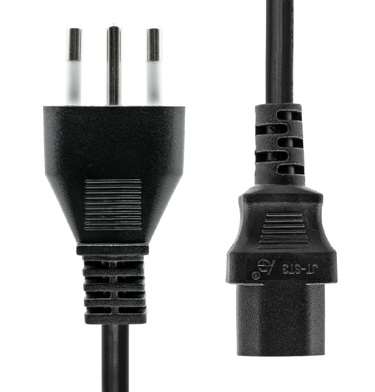ProXtend Stromkabel - Typ L (M) zu power IEC 60320 C13, Ansicht 2
