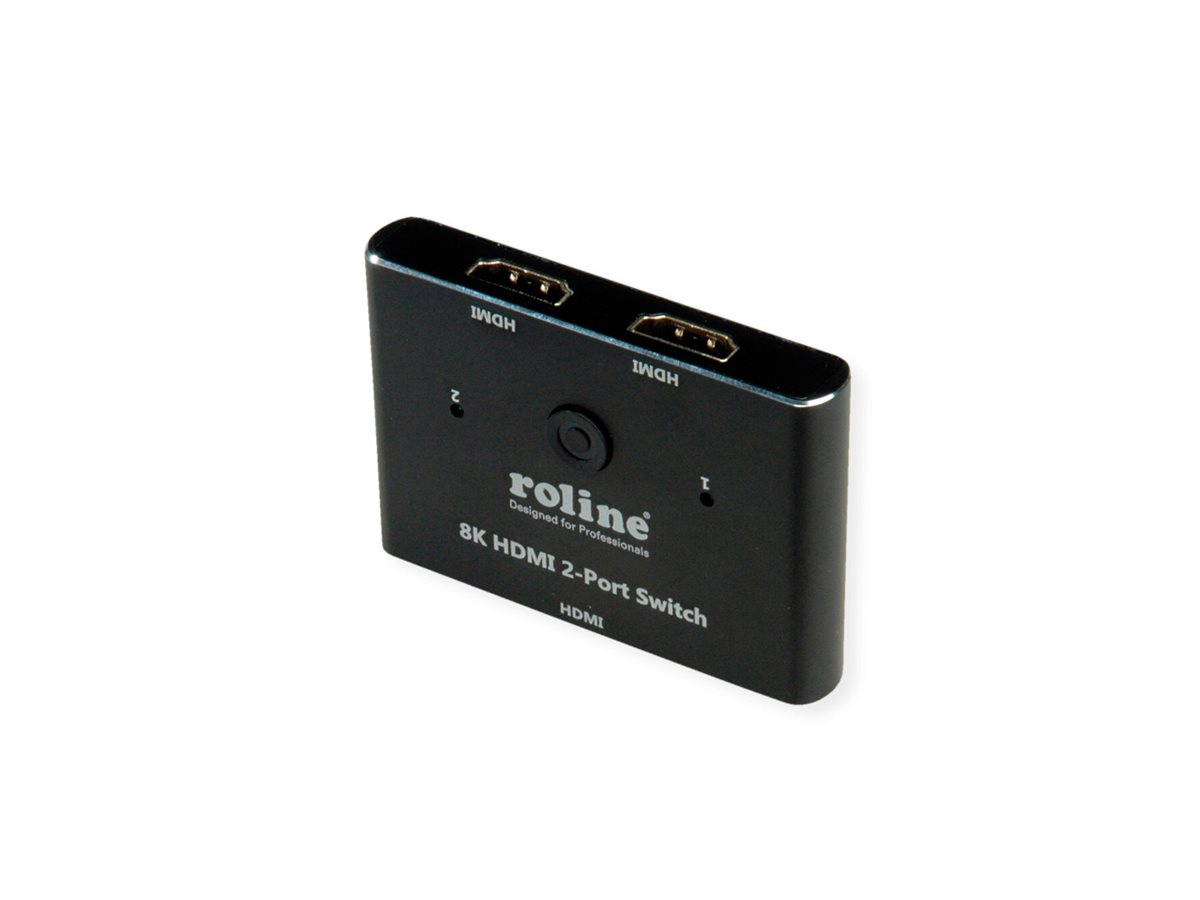 ROLINE 14.01.3592 - HDMI - Micro USB Type-B - Schwarz - 60 Hz - 7680 x 4320 - 7680 x 4320 Pixel, Ansicht 4