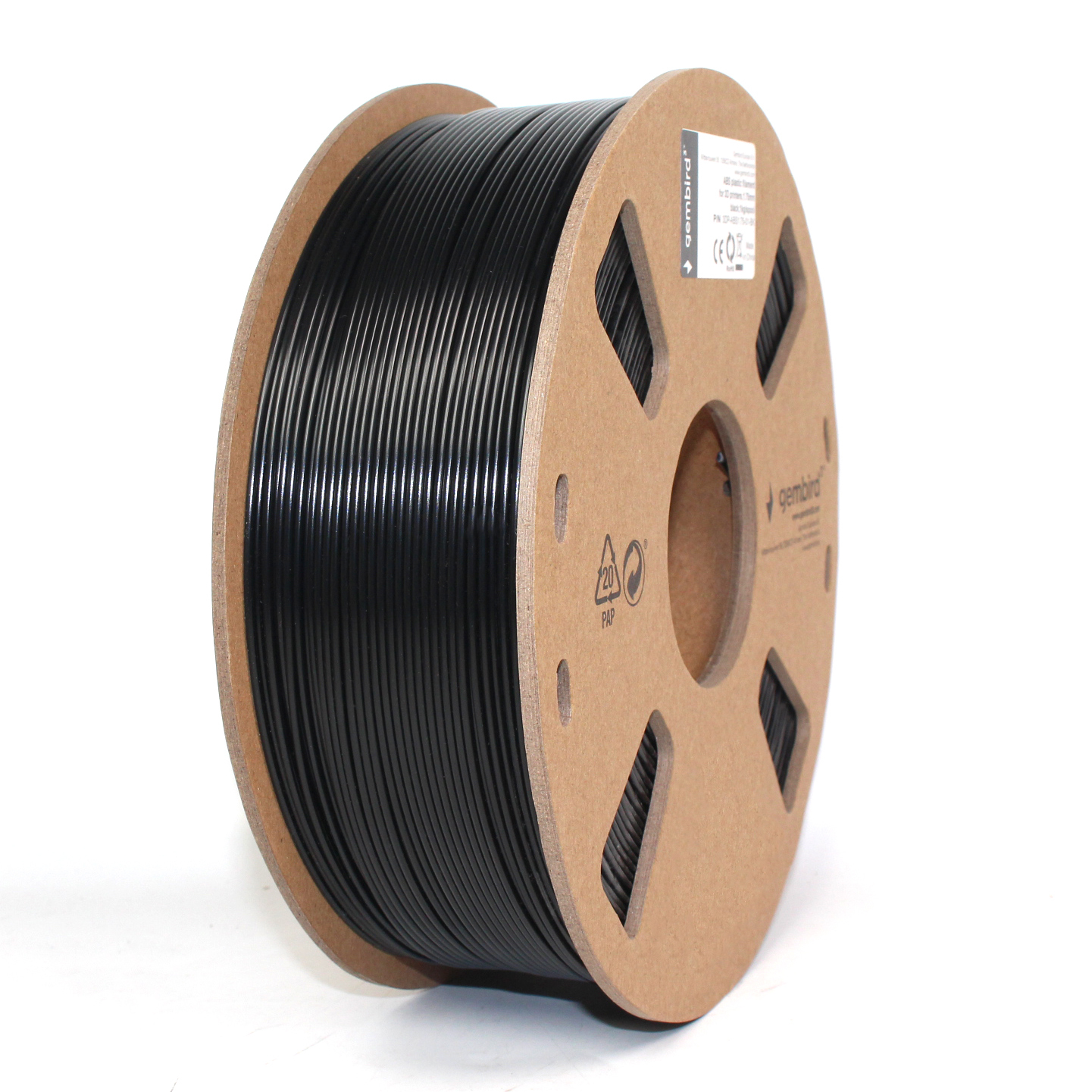 Gembird Schwarz - 1 kg - 400 m - ABS-Filament (3D), Ansicht 2