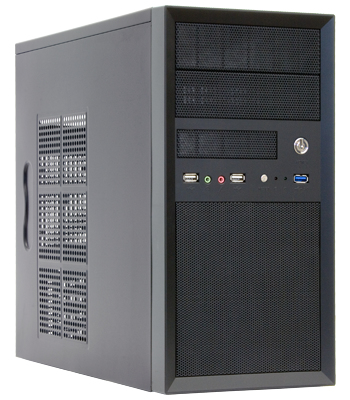 Chieftec Mesh Series CT-01B - Tower - micro ATX - keine Spannungsversorgung (ATX12V 2.3/ PS/2), Ansicht 2