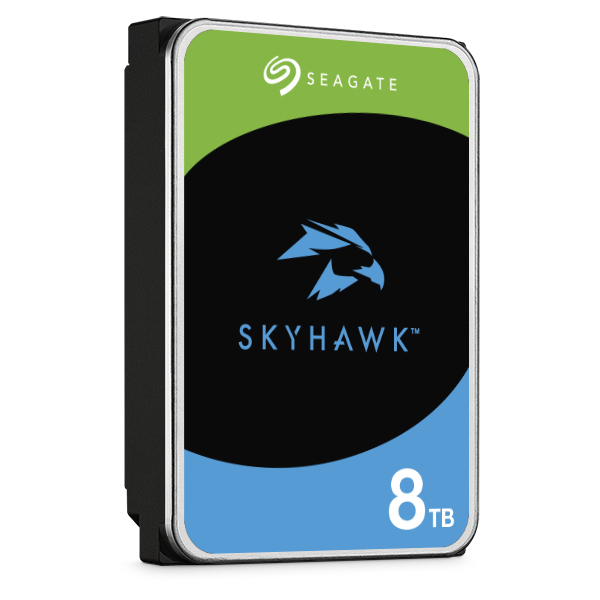 Seagate SkyHawk ST8000VX010 - Festplatte - 8 TB - intern - 3.5 (8.9 cm), Ansicht 3