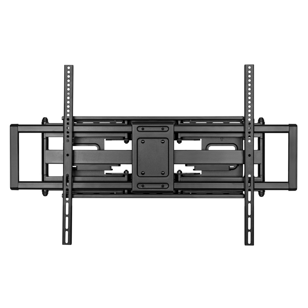 Techly Befestigungskit (Wandbefestigung) - für Curved Panel/Flat Panel zwischen 60 und 120 - schmal - Stahl - Schwarz, Ansicht 4