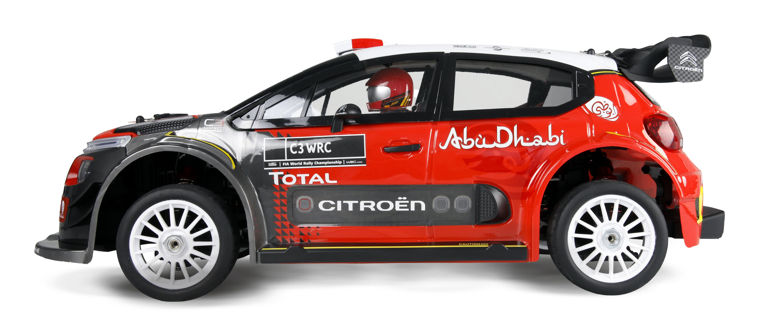 Amewi RC Rallye Citroen CR3 WRC HyperGo 1 7 schwarz/rot, Ansicht 4