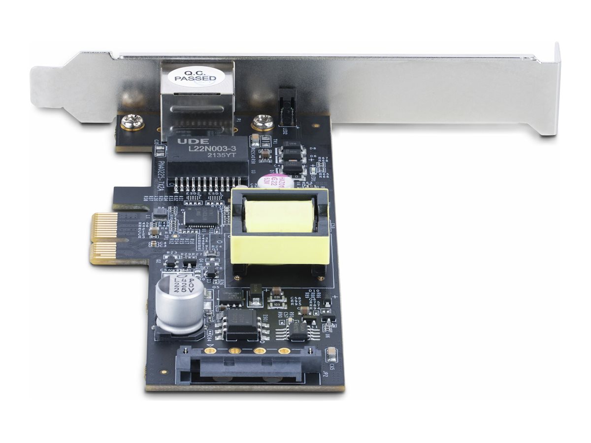 StarTech.com Startech 1-Port 2.5Gbps PoE Netzwerkkarte, Intel I225-V, 802.3at/af - Netzwerkadapter - PCIe 2.0 Low-Profile - 2.5GBase-T (PoE+)