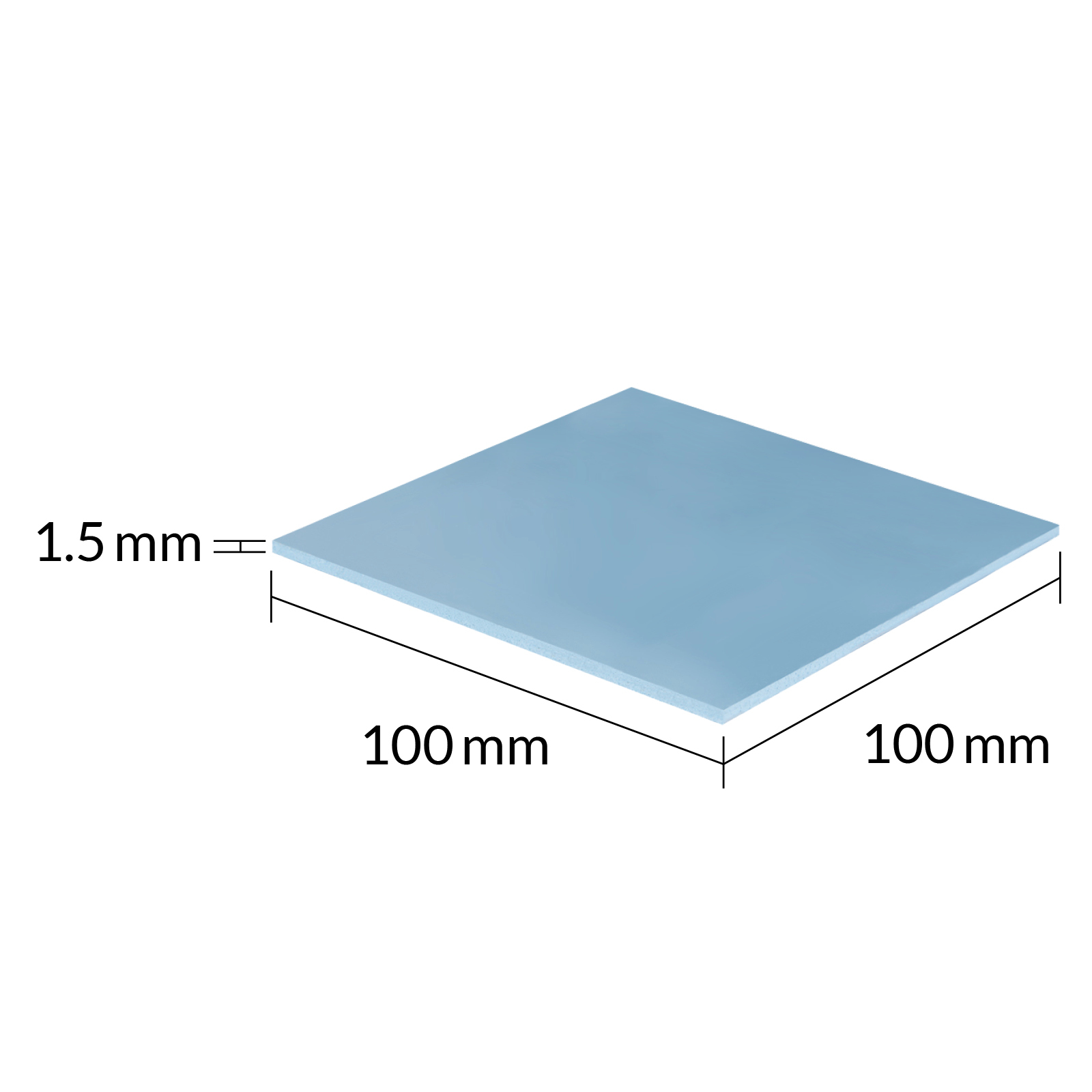 Arctic TP-3 - Thermo-Pad - Blau, Ansicht 2