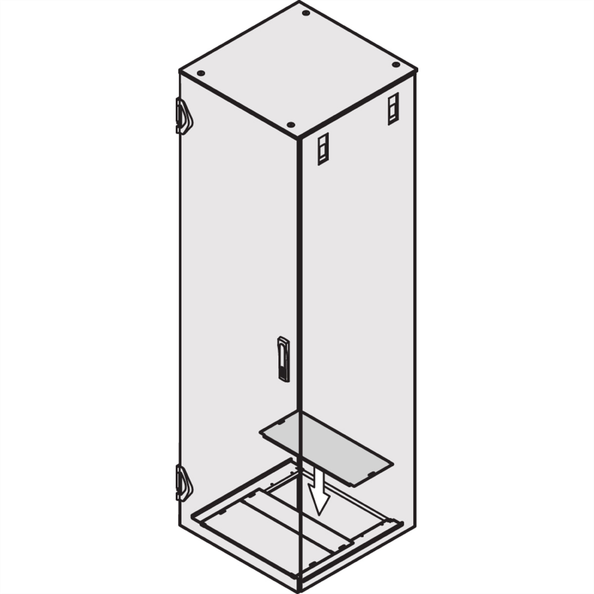 SCHROFF COVER - 600D BASEPLATE VSTAR, Ansicht 2