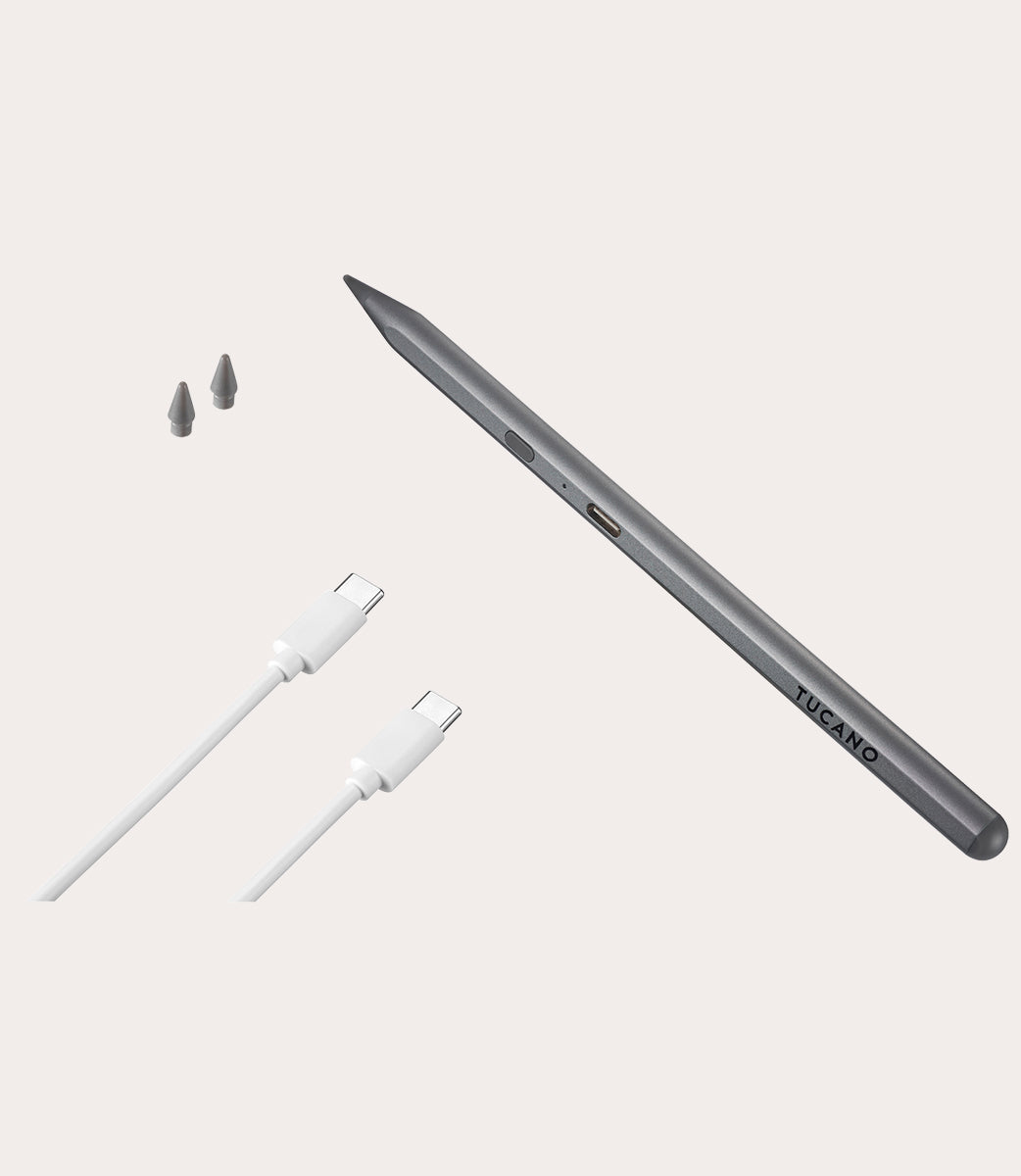 TUCANO UTILITY 3 STYLUS PEN für Apple iPad Silber, Ansicht 2