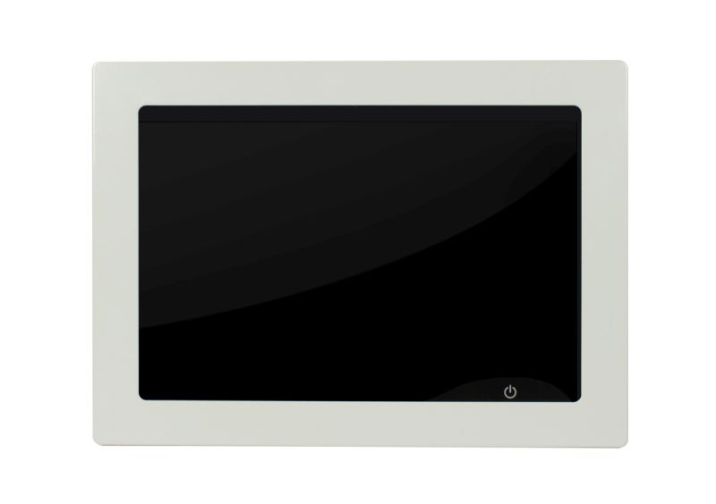 ALLNET Touch Display Tablet 10 Zoll zbh. Blende für Einbaurahmen weiß schmal, Ansicht 3