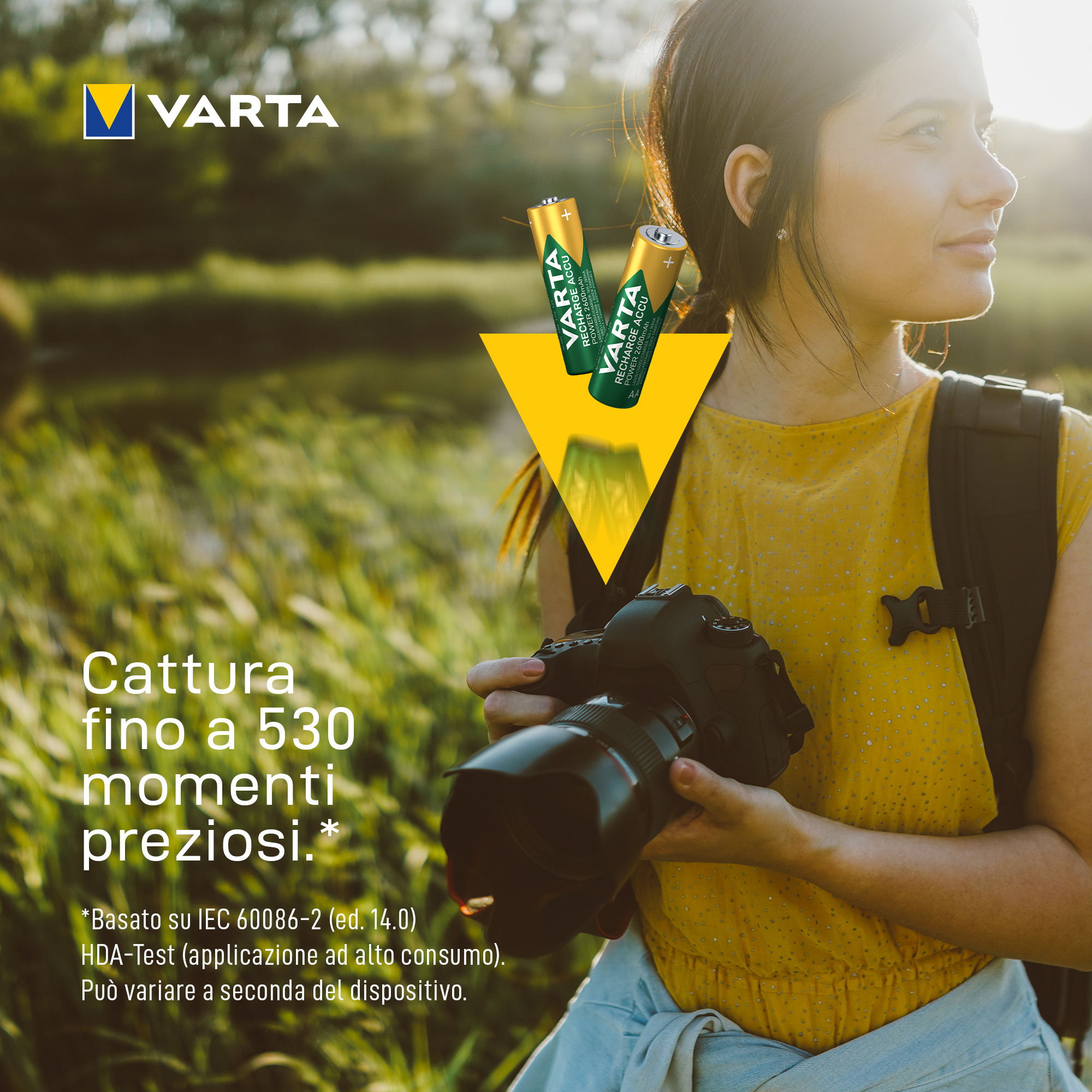 Varta Rechargable Accu - Batterie 2 x AA-Typ - NiMH - (wiederaufladbar), Ansicht 4