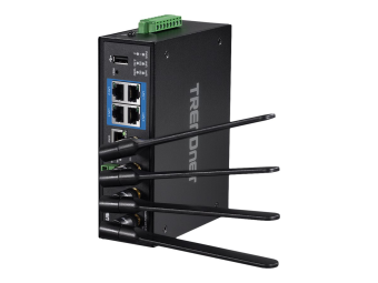 TRENDnet TI-W100 - Wireless Router 4-Port-Switch