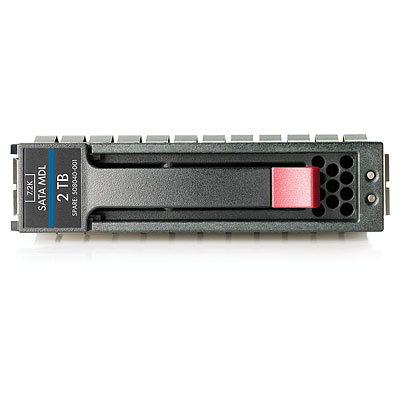 HPE Midline - Festplatte - 2 TB - Hot-Swap - 3.5 (8.9 cm), Ansicht 2