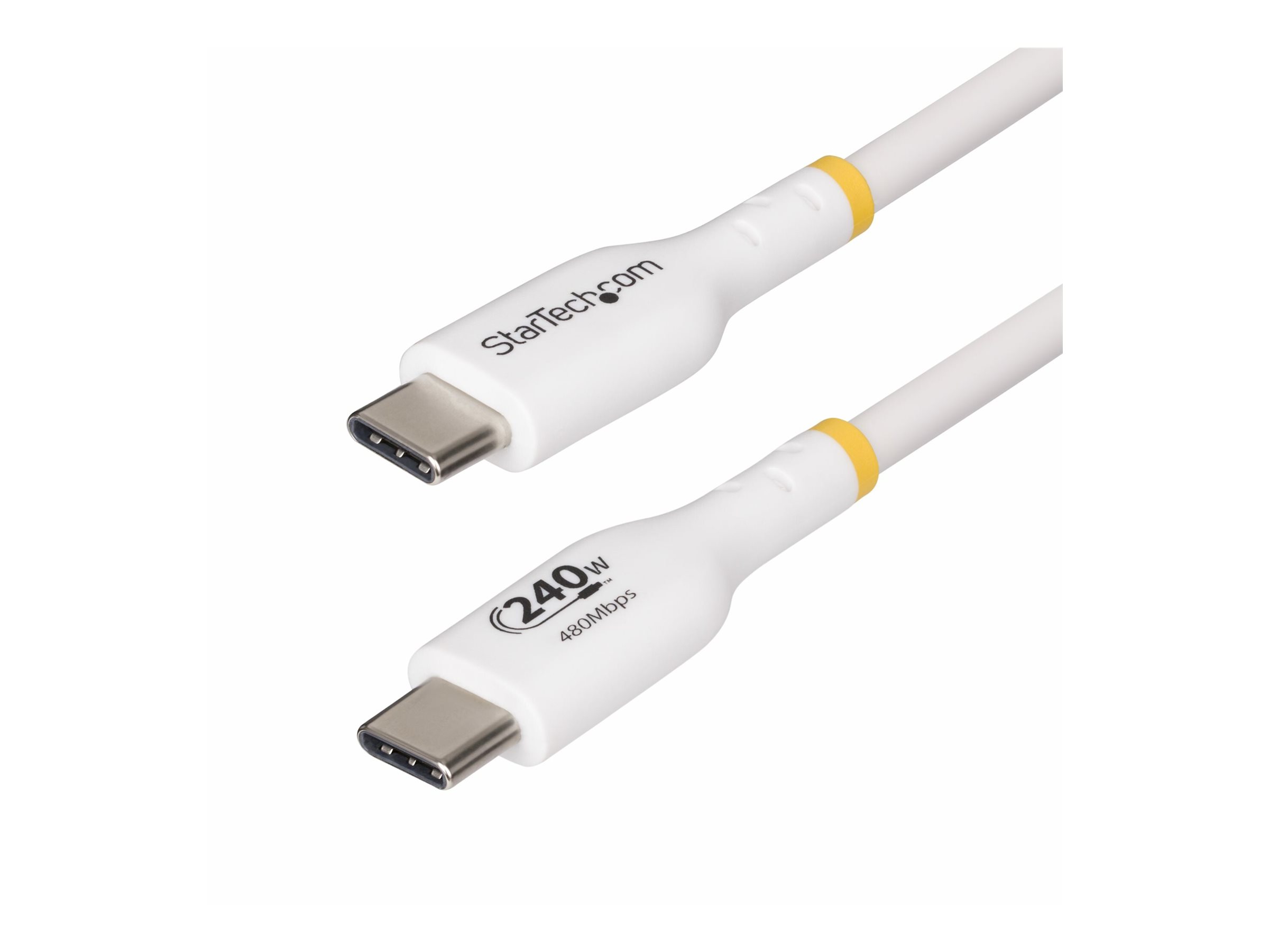 StarTech.com 1m USB-C Ladekabel, USB-IF zertifiziert, 240W PD EPR, M/M - USB-Kabel - 24 pin USB-C (M)