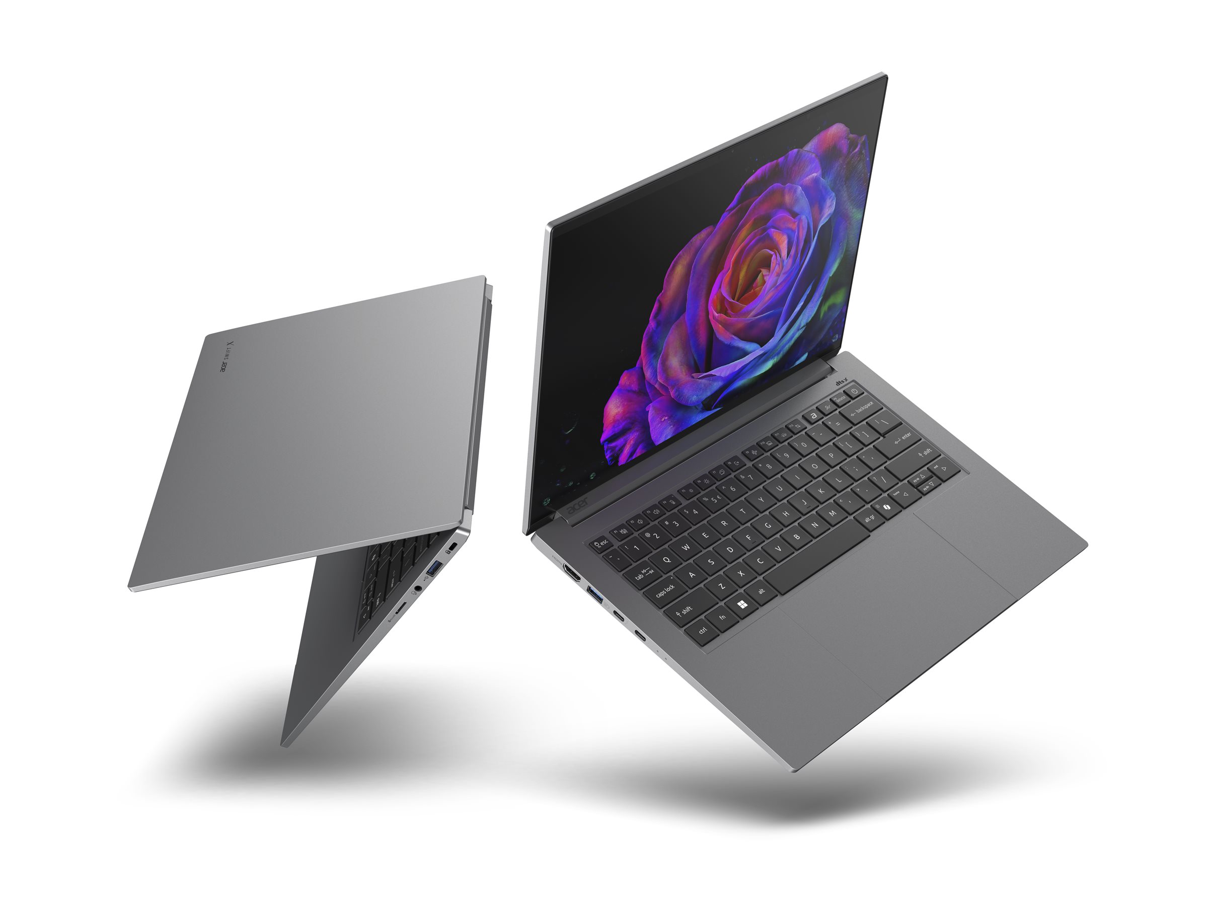 Acer Swift X 14 SFX14-73G - Intel Core Ultra 9 285H / 2.9 GHz - Win 11 Home - GeForce RTX 5070 - 32 GB RAM - 1.024 TB SSD NVMe, QLC x 2 - 36.8 cm (14.5")
