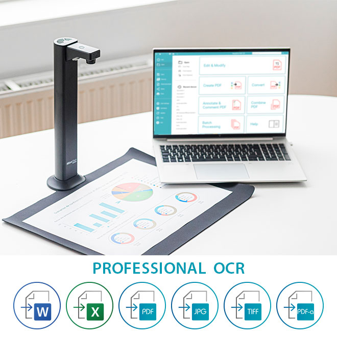 IRIS Scan Desk 7 Business A3 Win/Mac - Dokumentenscanner - Dokumentenscanner, Ansicht 4